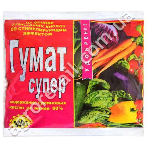 Добриво Гумат супер 300 г