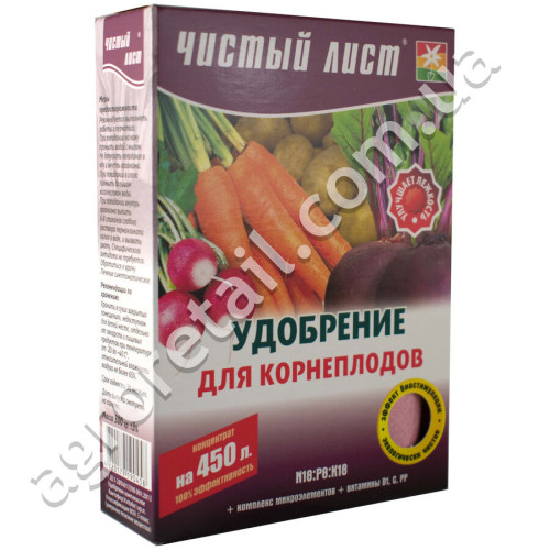 Удобрение Чистый лист для корнеплодов 300 г